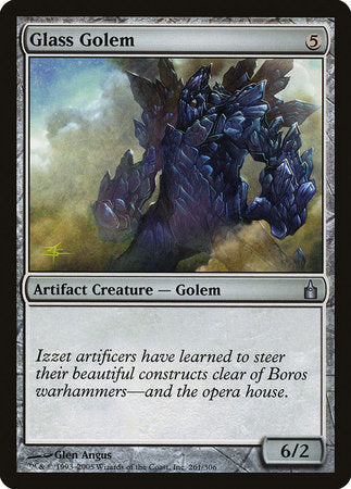 Glass Golem [Ravnica: City of Guilds] | Cracking-Singles