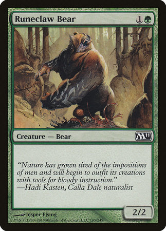 Runeclaw Bear [Magic 2011] | Cracking-Singles