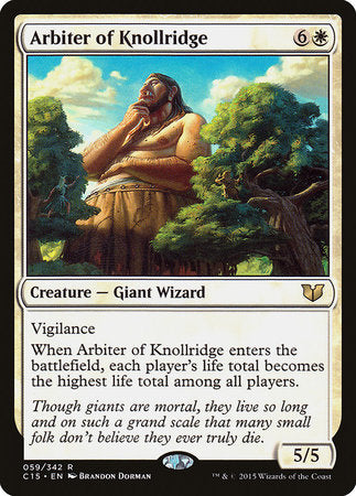 Arbiter of Knollridge [Commander 2015] | Cracking-Singles