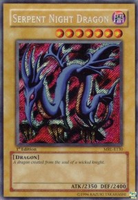 Serpent Night Dragon (MRL-E130) [MRL-E130] Secret Rare | Cracking-Singles