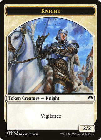 Knight Token [Magic Origins Tokens] | Cracking-Singles