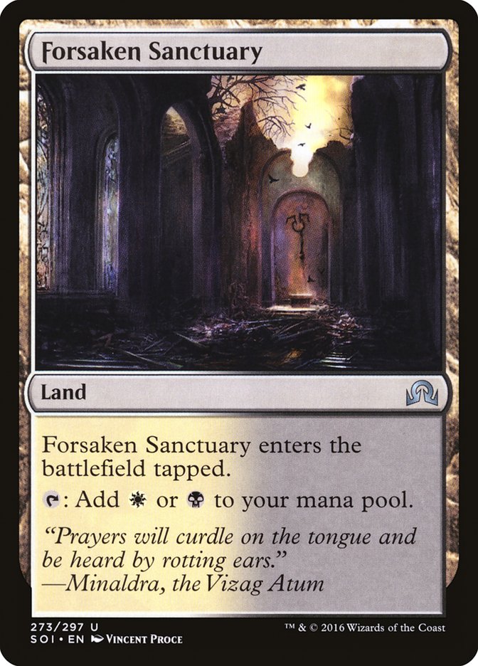 Forsaken Sanctuary [Shadows over Innistrad] | Cracking-Singles