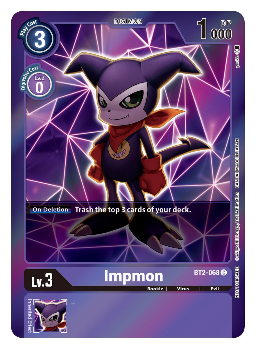 Impmon [BT2-068] (Event Pack 2) [Release Special Booster Ver.1.0] | Cracking-Singles