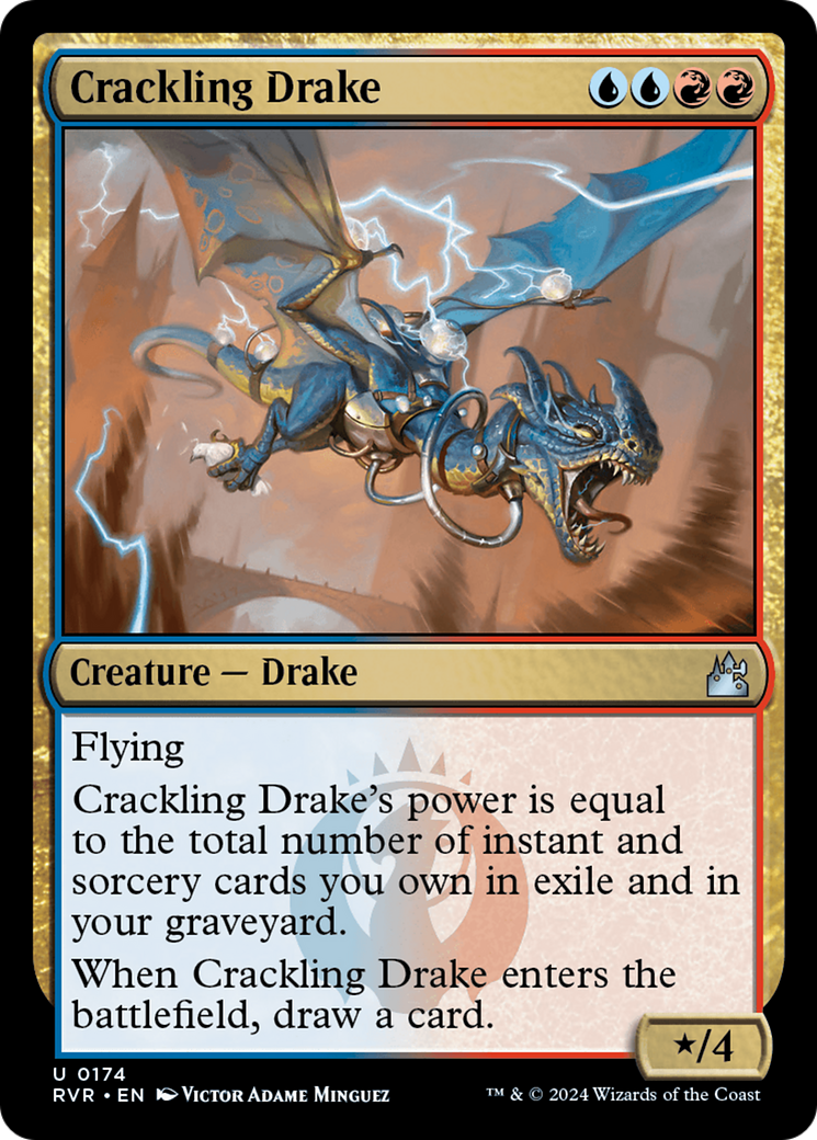 Crackling Drake [Ravnica Remastered] | Cracking-Singles