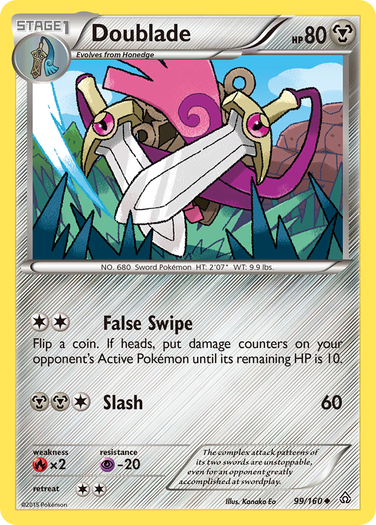 Doublade (99/160) [XY: Primal Clash] | Cracking-Singles