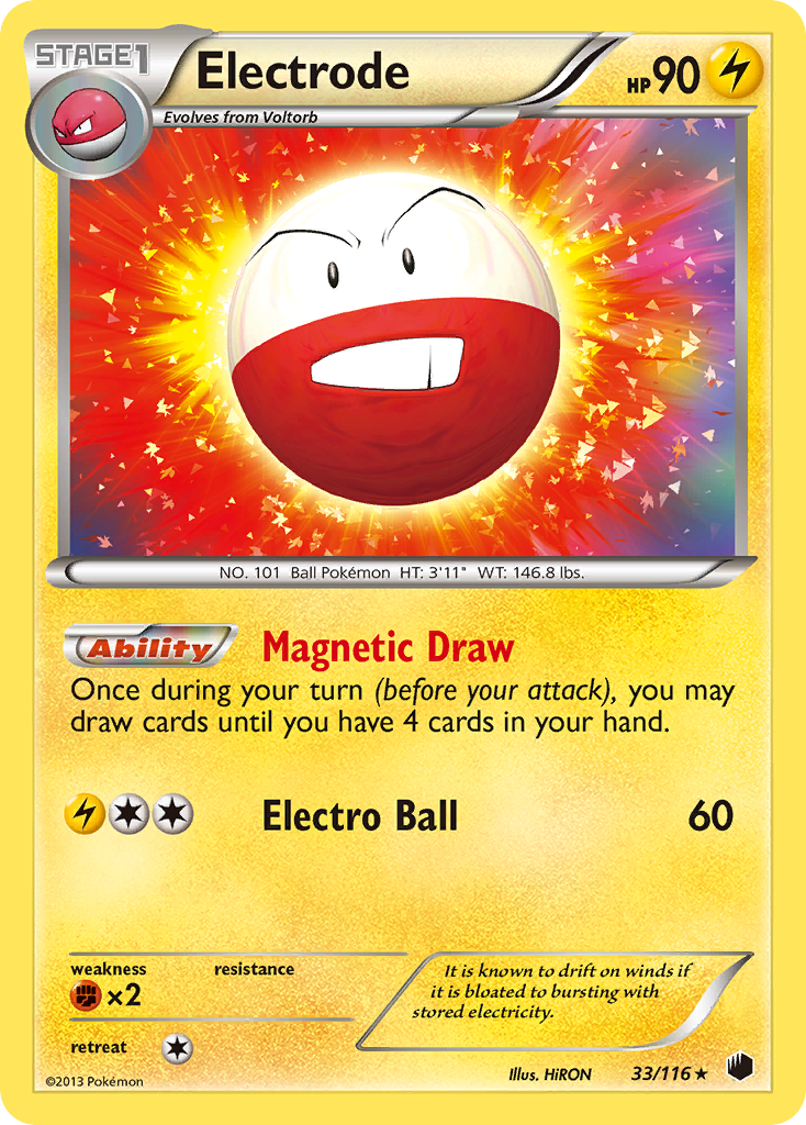 Electrode (33/116) [Black & White: Plasma Freeze] | Cracking-Singles