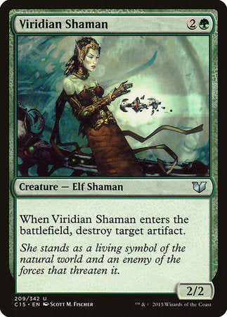 Viridian Shaman [Commander 2015] | Cracking-Singles