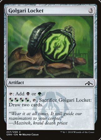 Golgari Locket [Guilds of Ravnica] | Cracking-Singles