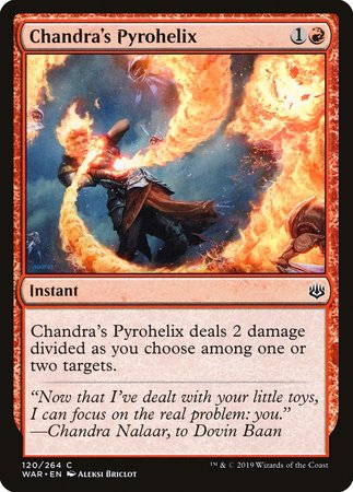 Chandra's Pyrohelix [War of the Spark] | Cracking-Singles