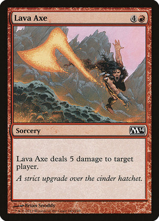 Lava Axe [Magic 2014] | Cracking-Singles