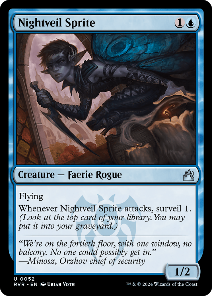 Nightveil Sprite [Ravnica Remastered] | Cracking-Singles