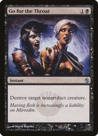 Go for the Throat [Mirrodin Besieged] | Cracking-Singles