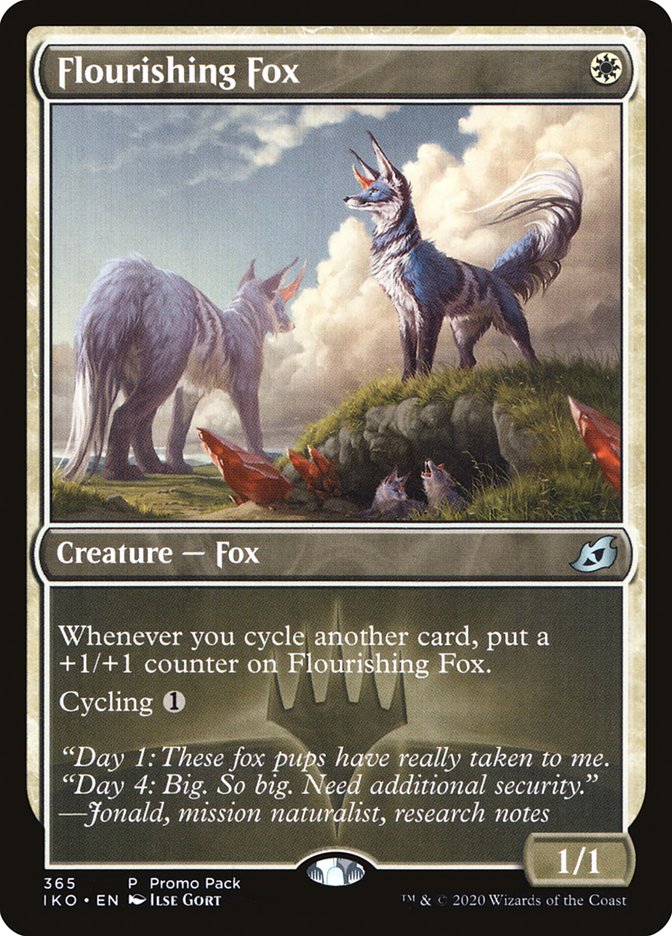 Flourishing Fox (Promo Pack) [Ikoria: Lair of Behemoths Promos] | Cracking-Singles