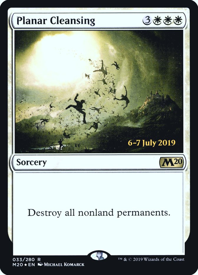 Planar Cleansing  [Core Set 2020 Prerelease Promos] | Cracking-Singles