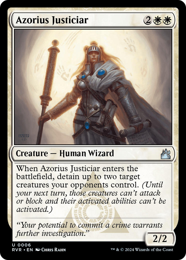 Azorius Justiciar [Ravnica Remastered] | Cracking-Singles