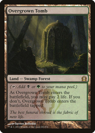 Overgrown Tomb [Return to Ravnica] | Cracking-Singles