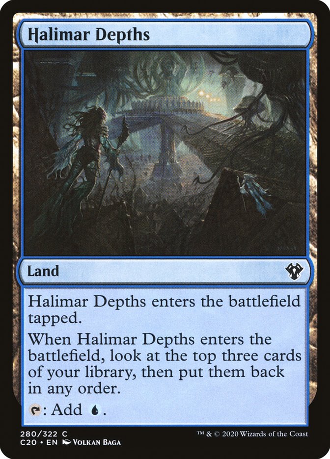 Halimar Depths [Commander 2020] | Cracking-Singles