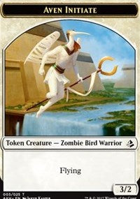 Aven Initiate // Snake Token [Amonkhet Tokens] | Cracking-Singles