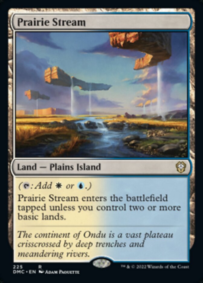 Prairie Stream [Dominaria United Commander] | Cracking-Singles