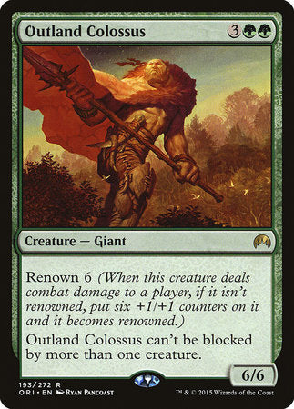 Outland Colossus [Magic Origins] | Cracking-Singles