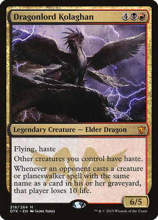 Dragonlord Kolaghan [Dragons of Tarkir] | Cracking-Singles