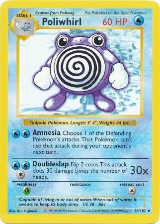 Poliwhirl (38/102) [Base Set Shadowless Unlimited] | Cracking-Singles