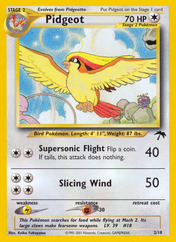 Pidgeot (2/18) [Southern Islands] | Cracking-Singles