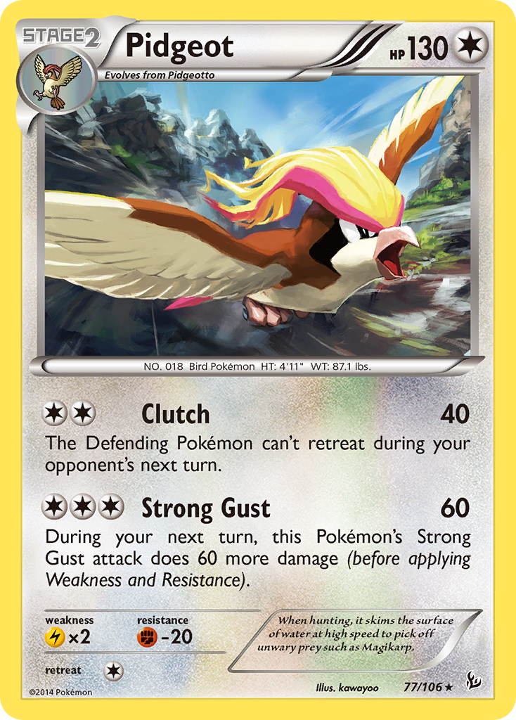 Pidgeot (77/106) [XY: Flashfire] | Cracking-Singles