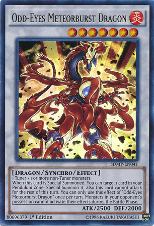 Odd-Eyes Meteorburst Dragon [SDMP-EN041] Ultra Rare | Cracking-Singles