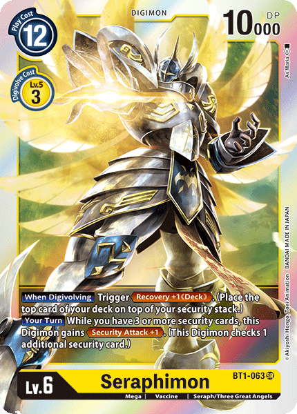 Seraphimon [BT1-063] [Release Special Booster Ver.1.0] | Cracking-Singles