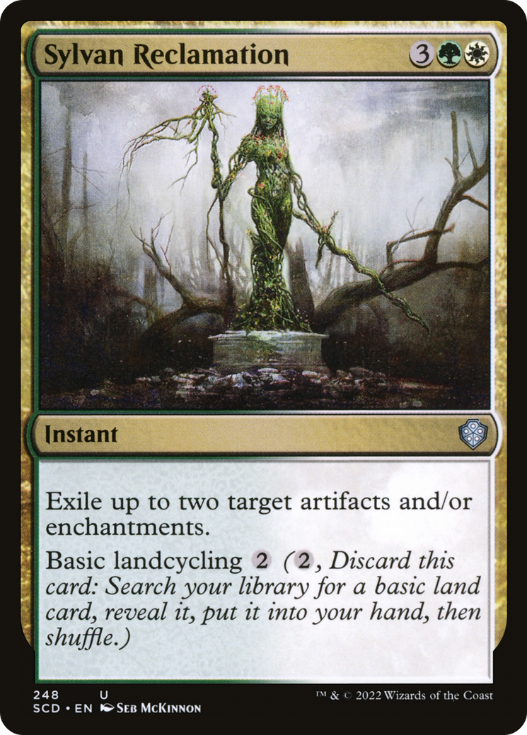 Sylvan Reclamation [Starter Commander Decks] | Cracking-Singles