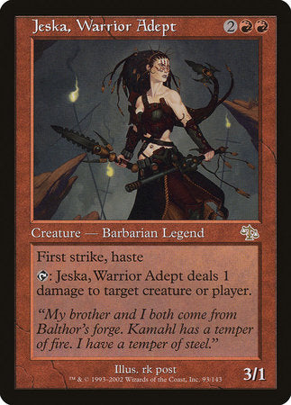 Jeska, Warrior Adept [Judgment] | Cracking-Singles