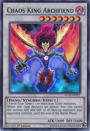 Chaos King Archfiend [LC5D-EN072] Super Rare | Cracking-Singles