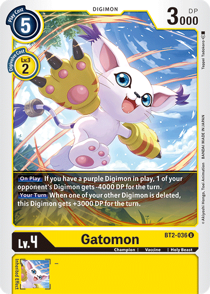 Gatomon [BT2-036] [Release Special Booster Ver.1.5] | Cracking-Singles