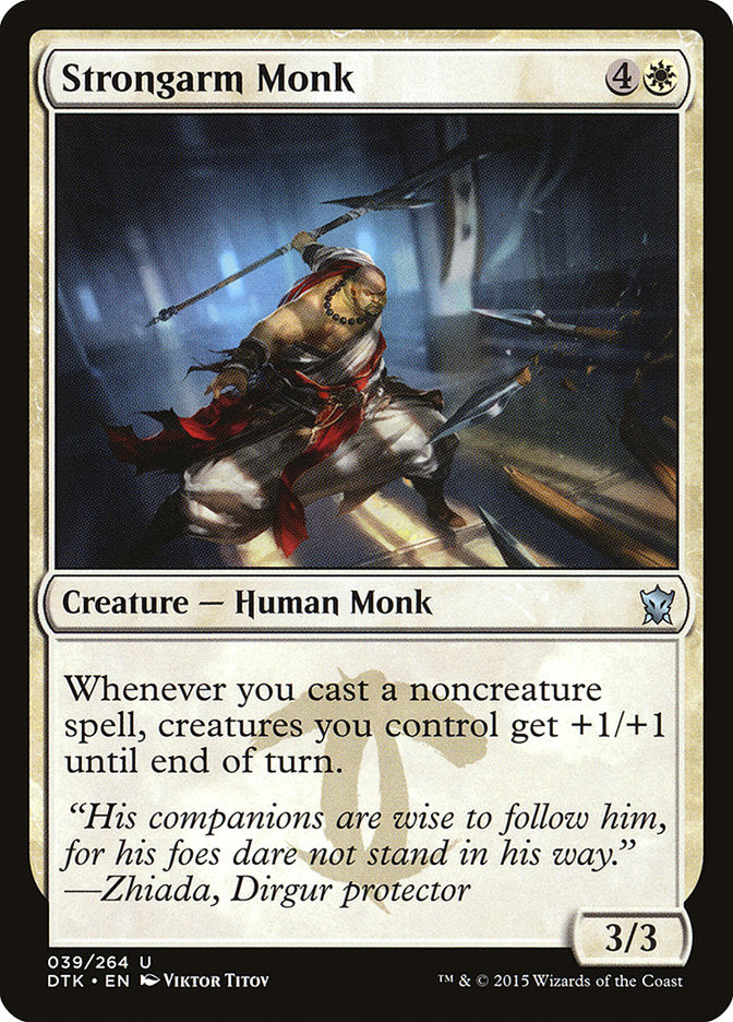 Strongarm Monk [Dragons of Tarkir] | Cracking-Singles