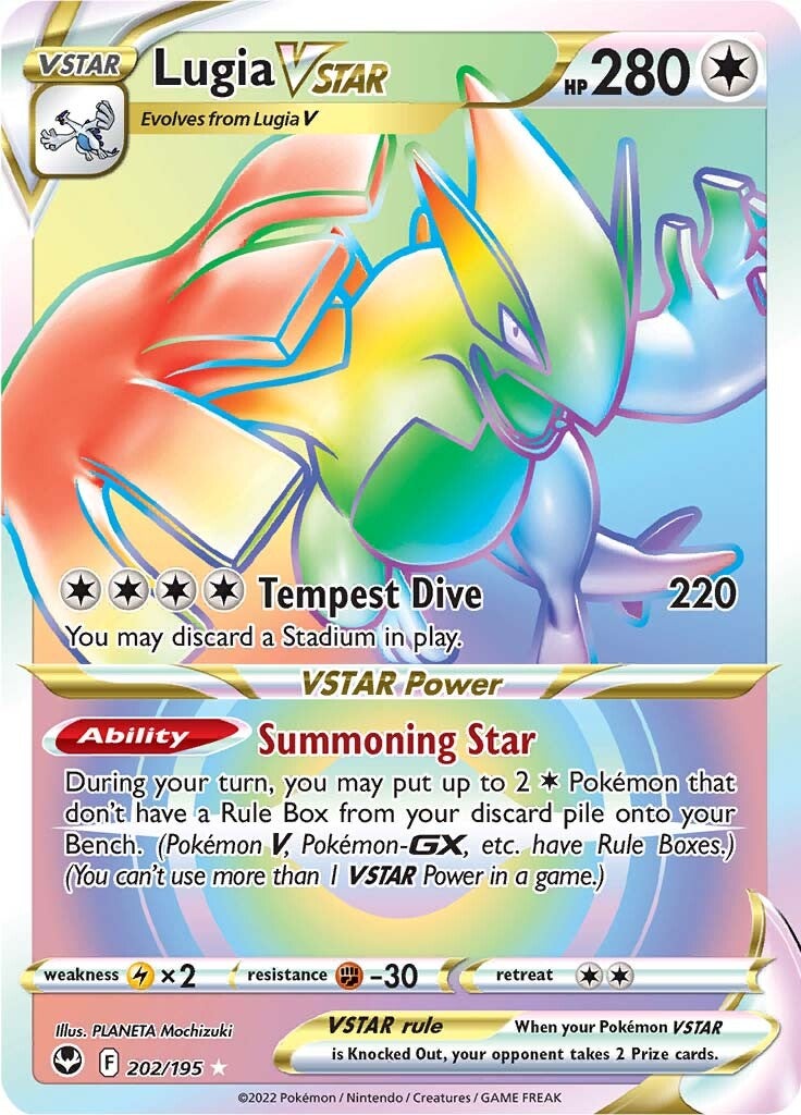 Lugia VSTAR (202/195) [Sword & Shield: Silver Tempest] | Cracking-Singles