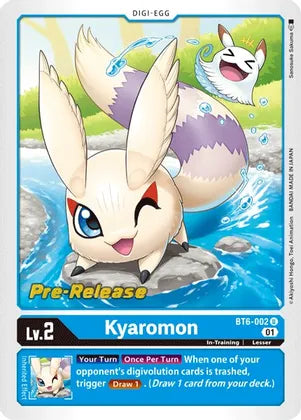 Kyaromon [BT6-002] [Double Diamond Pre-Release Cards] | Cracking-Singles