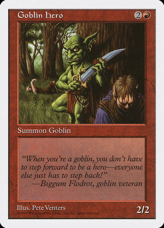 Goblin Hero [Fifth Edition] | Cracking-Singles