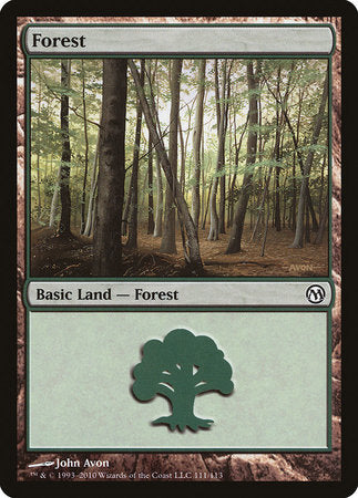 Forest (111) [Duels of the Planeswalkers] | Cracking-Singles