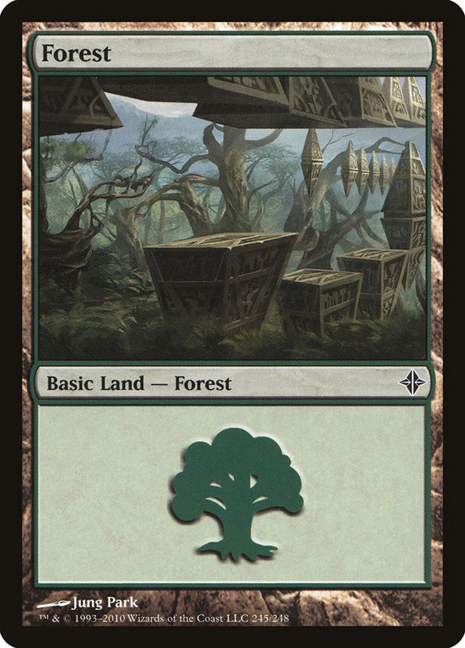 Forest (245) [Rise of the Eldrazi] | Cracking-Singles