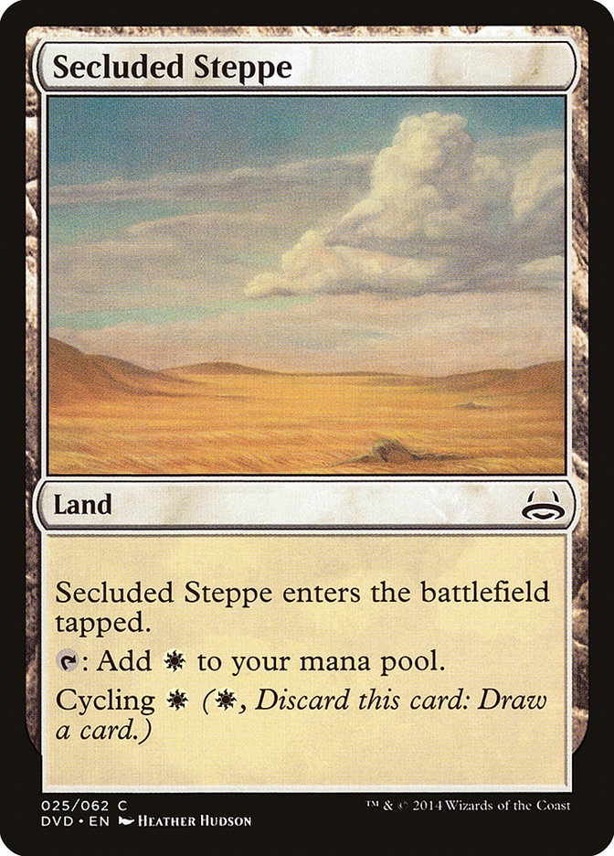 Secluded Steppe (Divine vs. Demonic) [Duel Decks Anthology] | Cracking-Singles