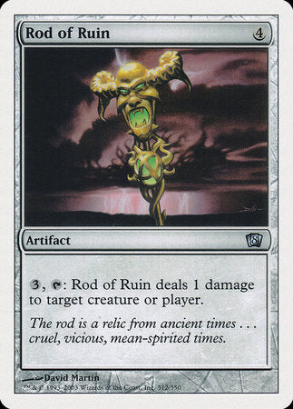 Rod of Ruin [Eighth Edition] | Cracking-Singles