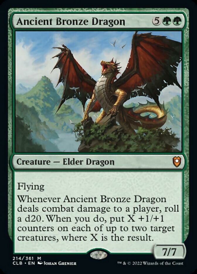 Ancient Bronze Dragon [Commander Legends: Battle for Baldur's Gate] | Cracking-Singles