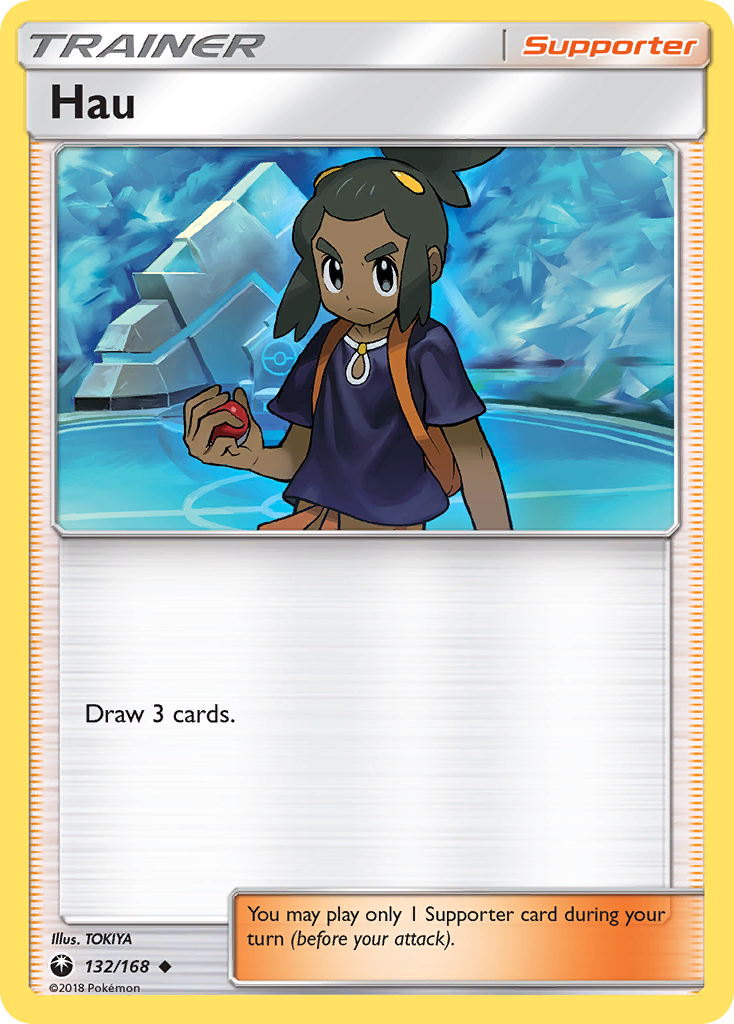 Hau (132/168) [Sun & Moon: Celestial Storm] | Cracking-Singles