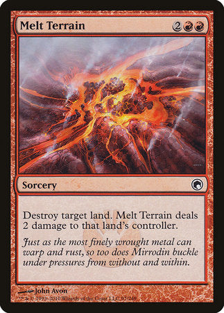 Melt Terrain [Scars of Mirrodin] | Cracking-Singles