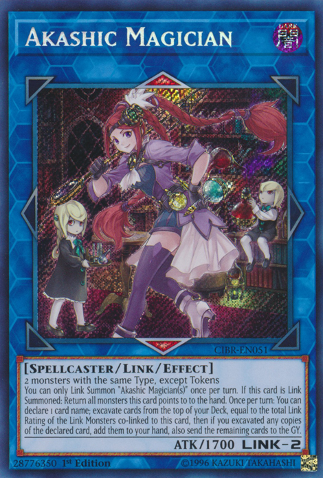 Akashic Magician [CIBR-EN051] Secret Rare | Cracking-Singles