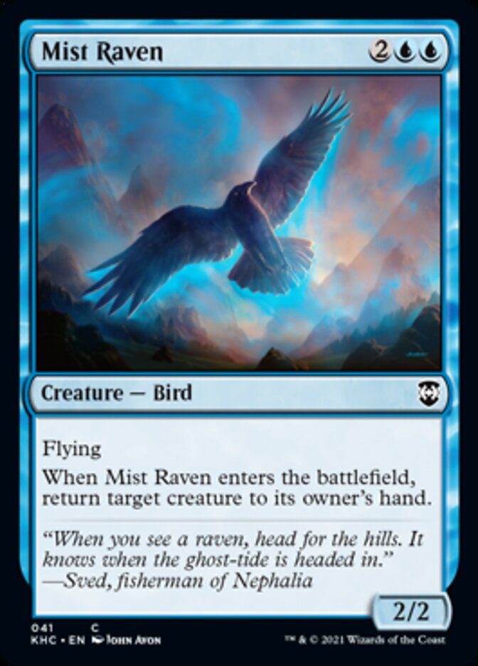 Mist Raven [Kaldheim Commander] | Cracking-Singles