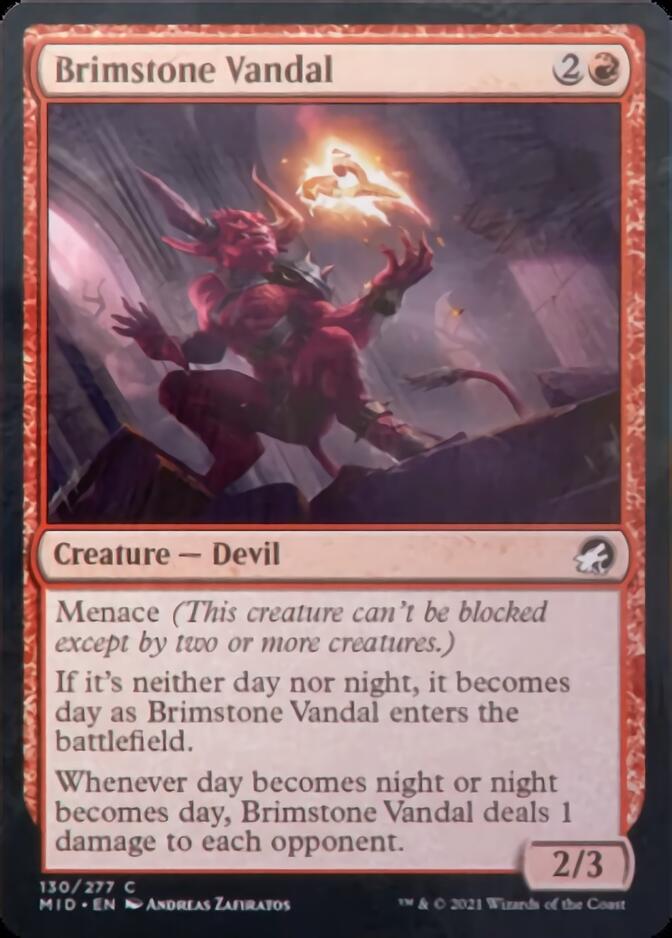 Brimstone Vandal [Innistrad: Midnight Hunt] | Cracking-Singles