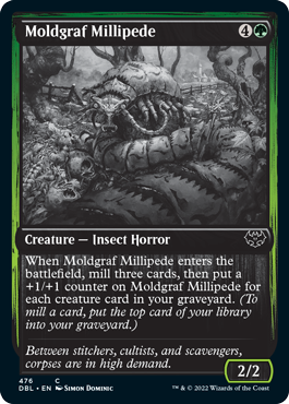 Moldgraf Millipede [Innistrad: Double Feature] | Cracking-Singles