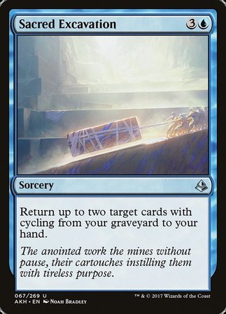 Sacred Excavation [Amonkhet] | Cracking-Singles